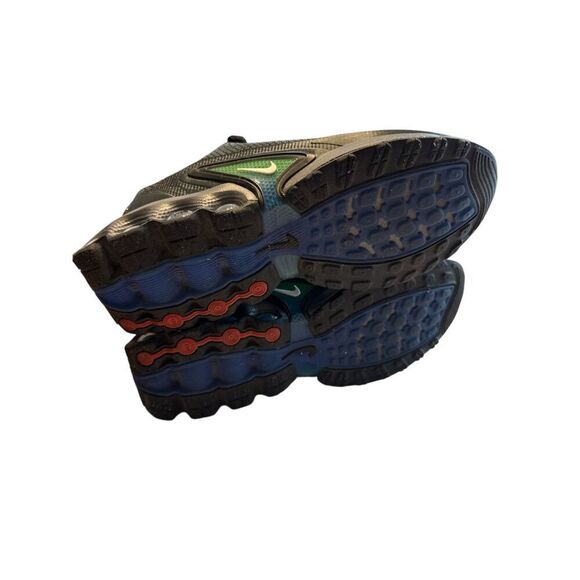 Nike Air Max Dn - US 5Y- Trainers Black Cobalt Green White Sneakers Shoes - Picture 8 of 8